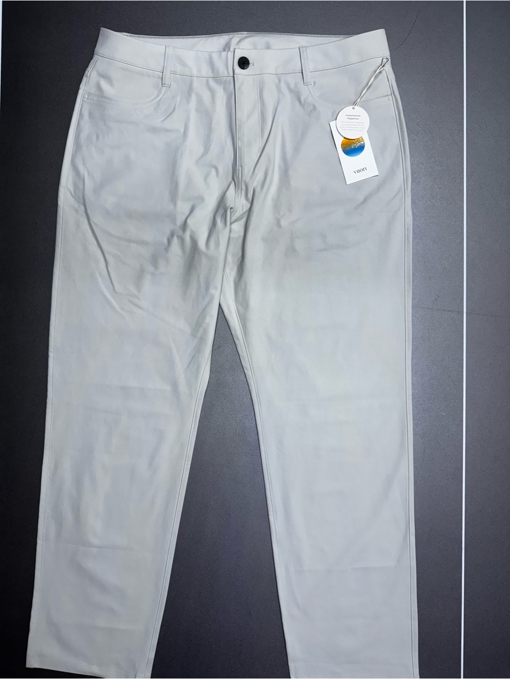 Vuori Meta Pant Classic Fit 30” Men’s 34 Winter Grey NWT V4009-S